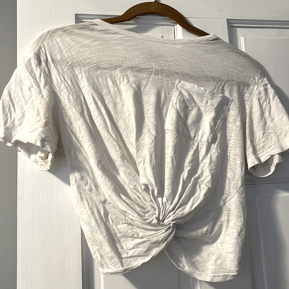 Really cute crop white T shirt from Nordstrom’s
